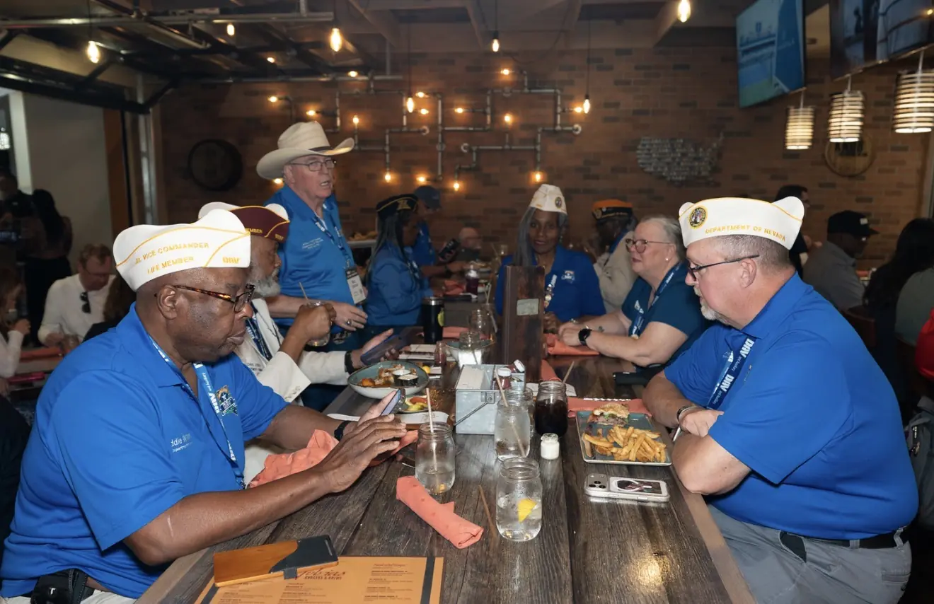 Members connect during convention sessions and gatherings.
