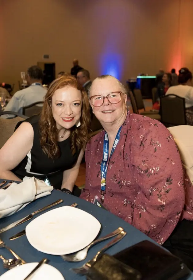 DAV members and guests share a moment together in Orlando.